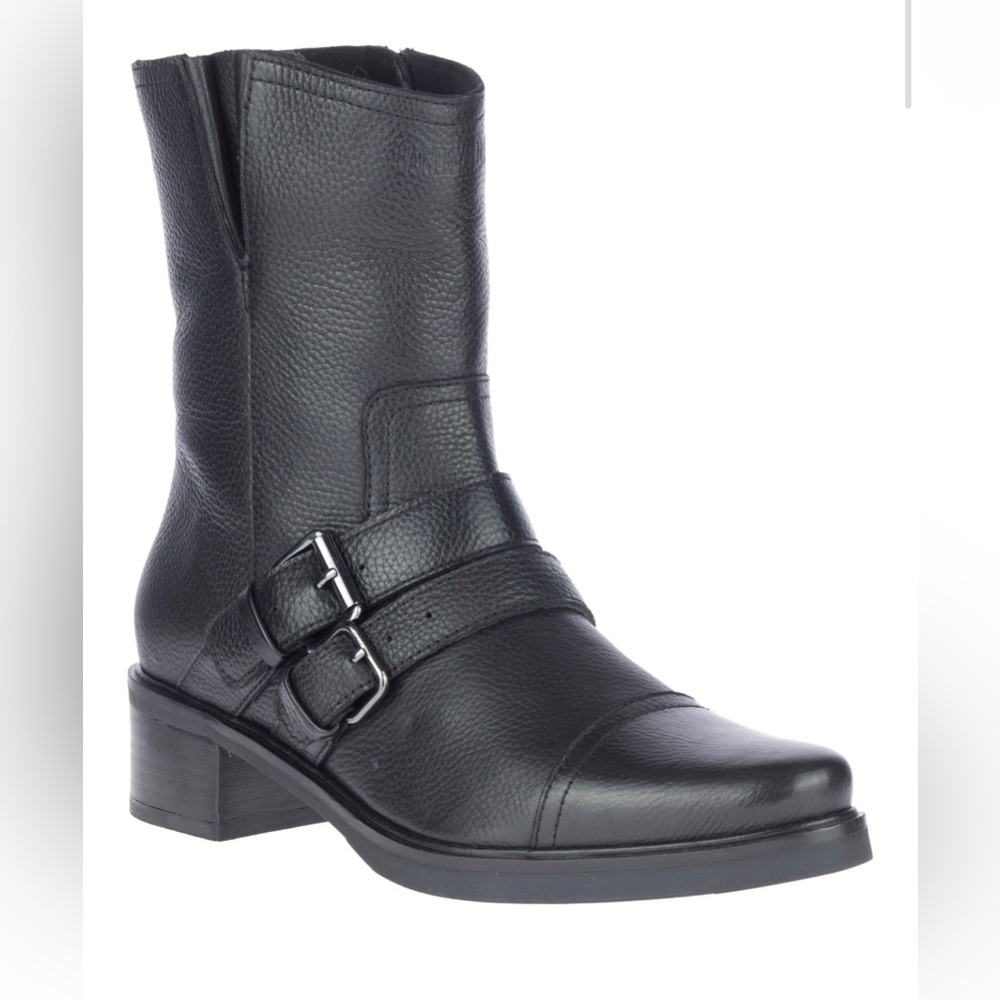 Harley Davidson Women’s Jerilyn Double Buckle Riding Boot - Like new